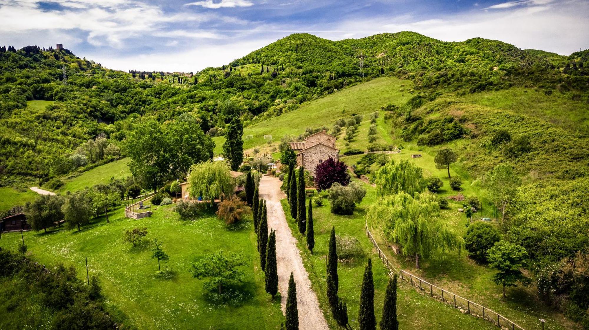 Agriturismo Lucertola Montecatini Val di Cecina Buitenkant foto